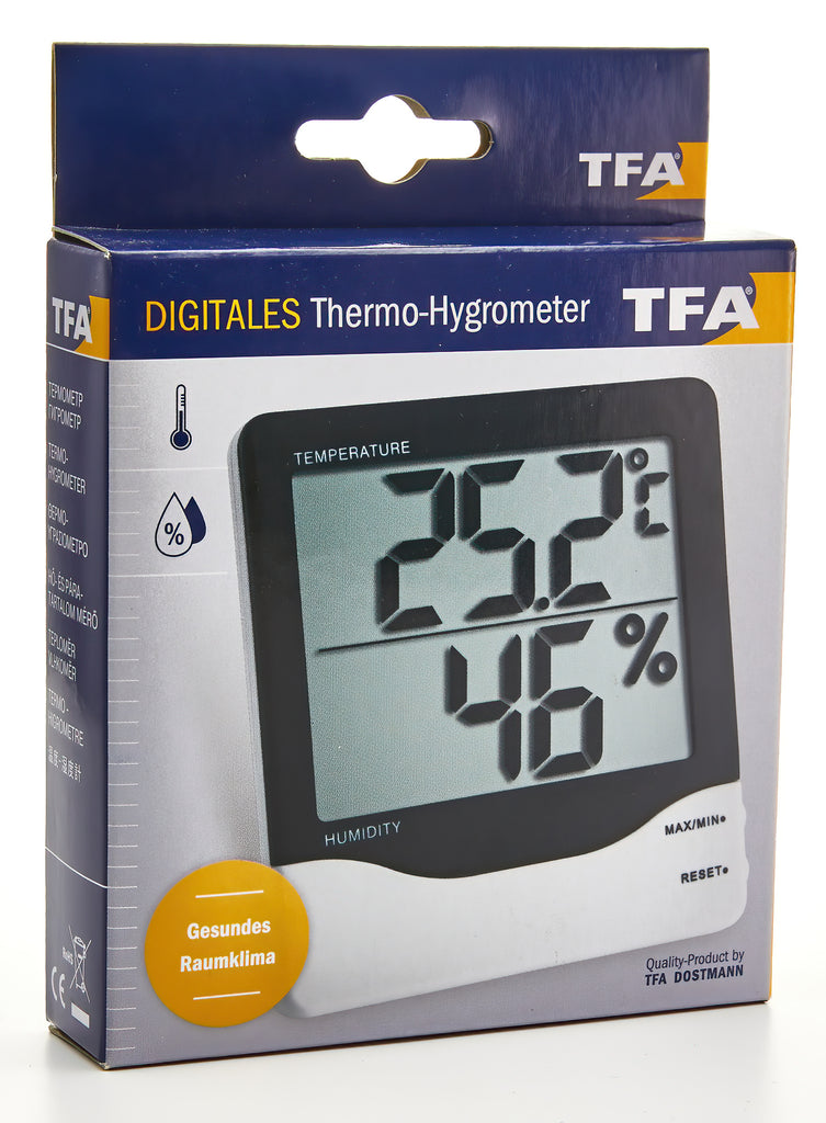 Large screen Digi RoomThermo Hygro