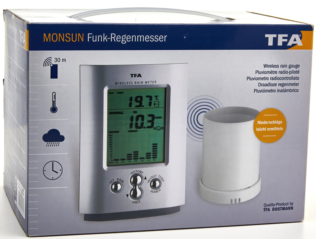Monsoon Rain Gauge and Logger