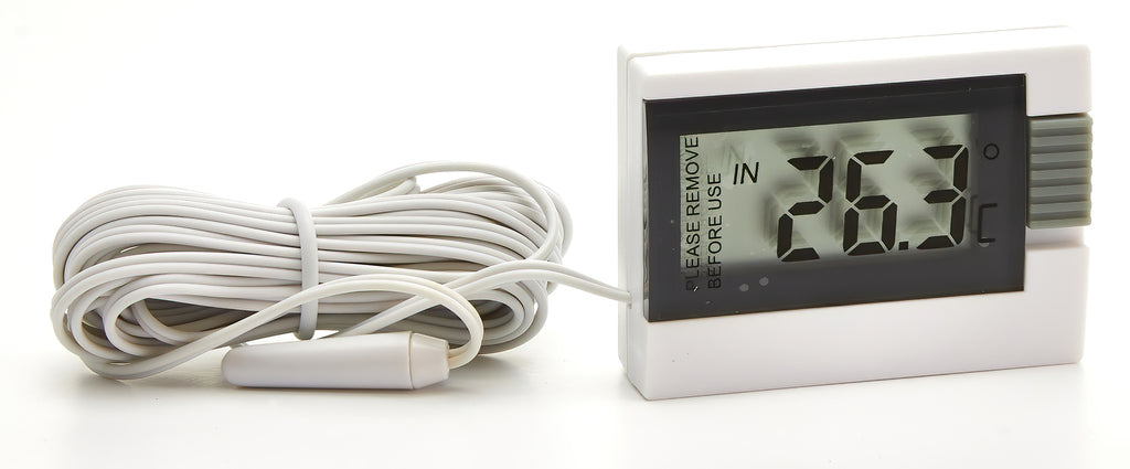 Small Digital Cabled Room Thermometer