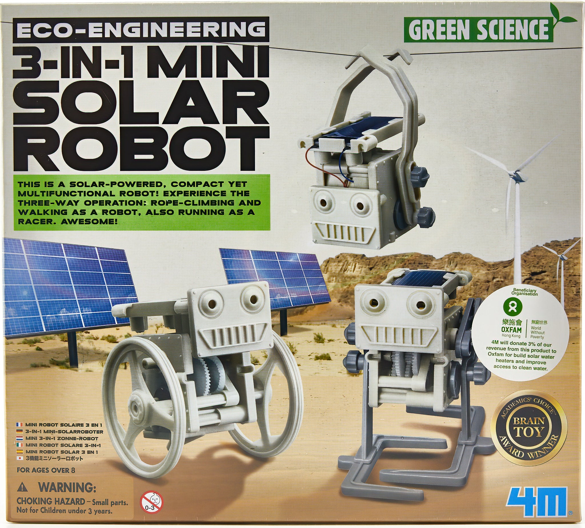 Mini Solar Robots 3 in 1 mini Solar Robot – The Met Shop