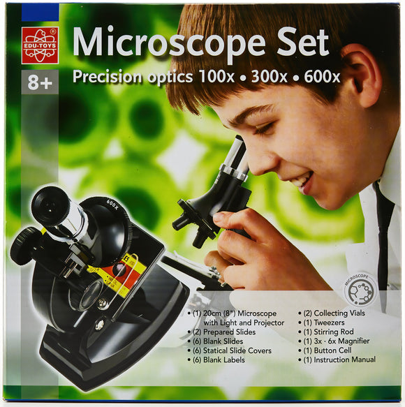 Microscope Study Set 600x
