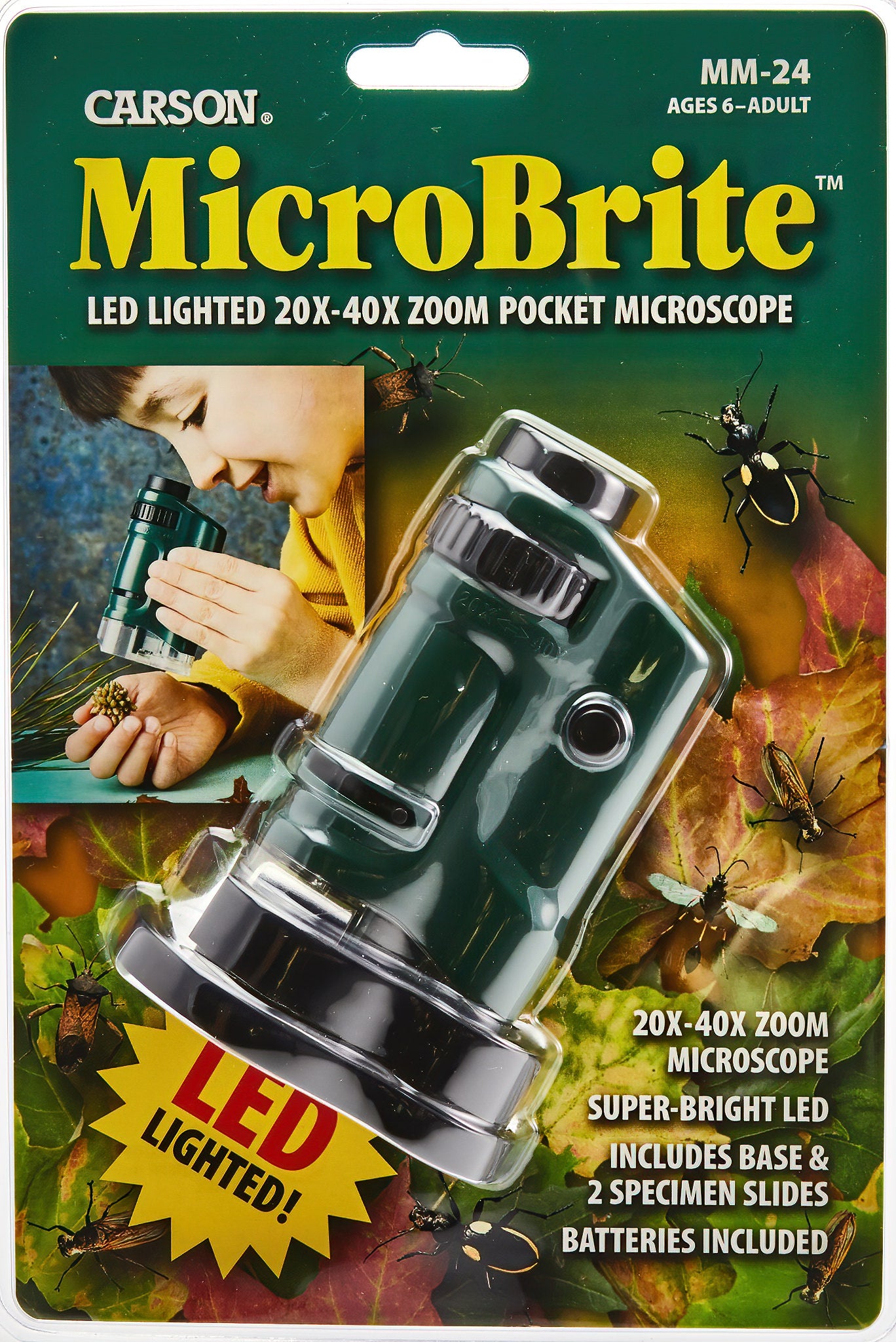Chargeable Microscope Portable Illuminated microscope – The Met Shop