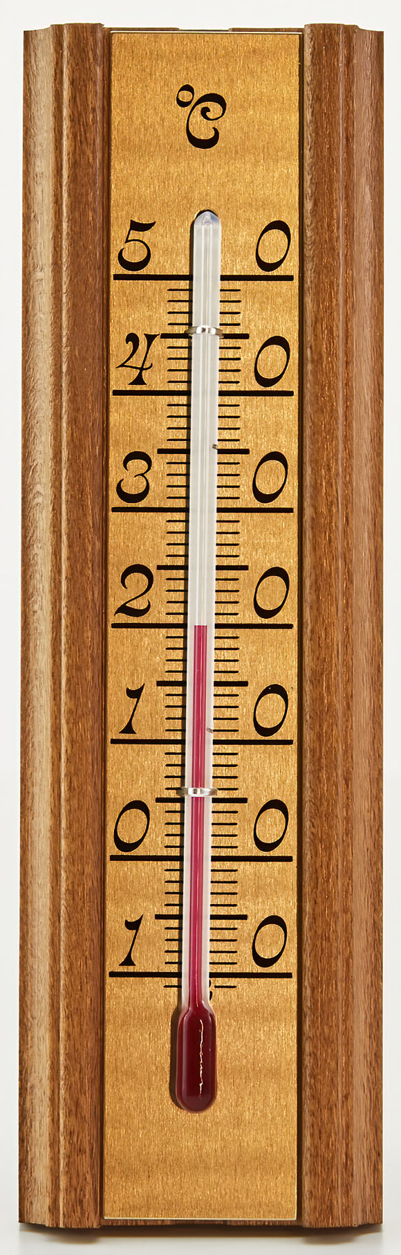 Small Wood-Mount Spirit Thermometer